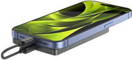 Karikues portativ Origin PB4, 5000mAh, 3in1 MagSafe 15W, gri metalik