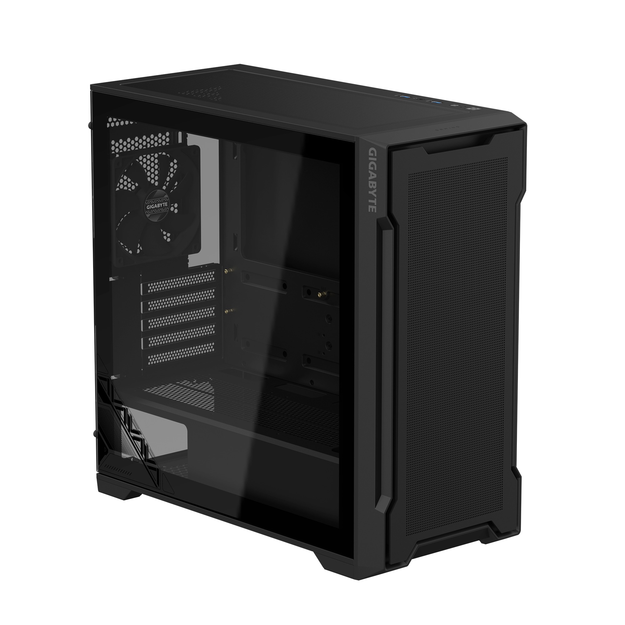 Kasë për PC GIGABYTE C102 GLASS, e zezë
