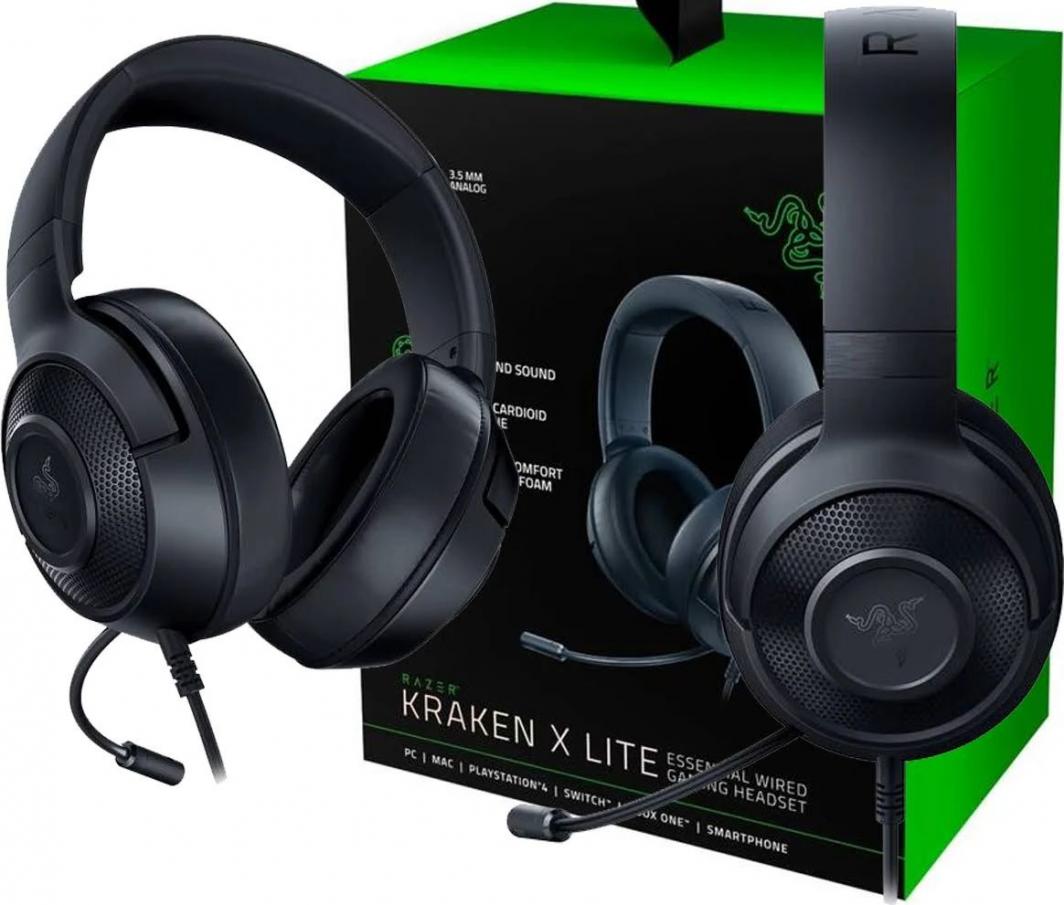 Kufje Razer Kraken X Lite, të zeza