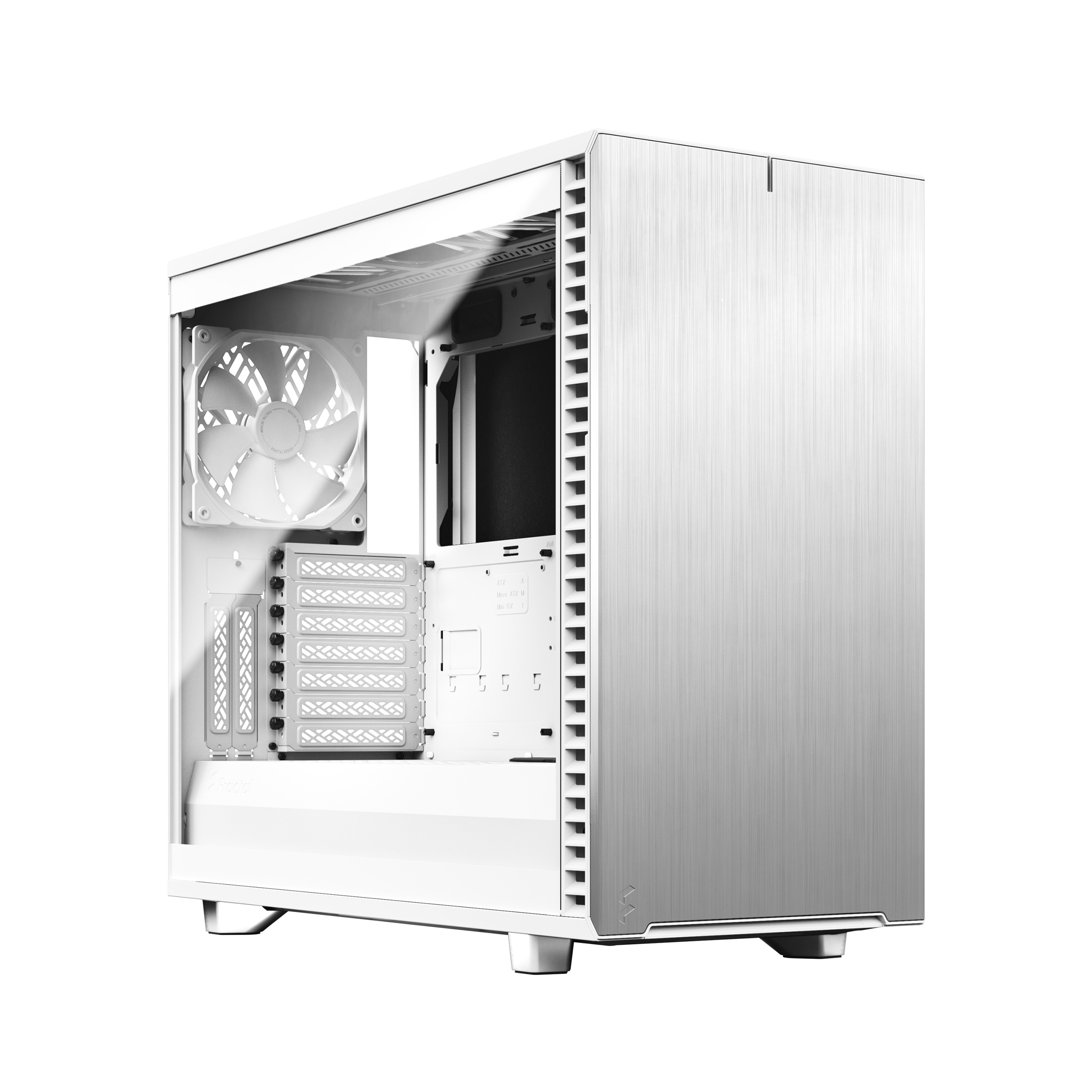 Kasë për PC Fractal Design Define 7 White TG Clear Tint, e bardhë
