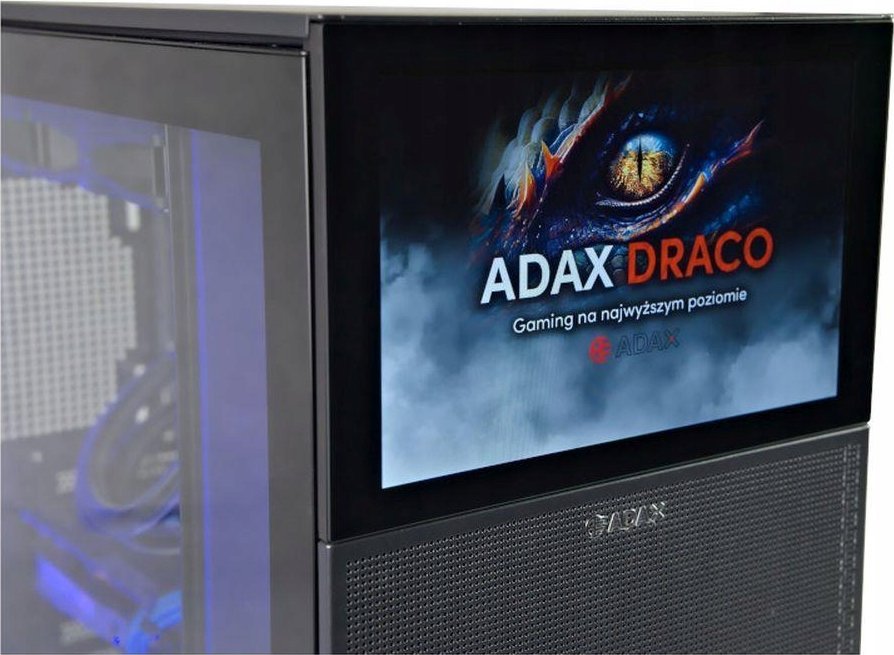 Kompjuter gaming ADAX Dark Vision LE, Ryzen 5 7600X, RTX 4070 12GB, 32GB RAM, 1TB SSD, i zi