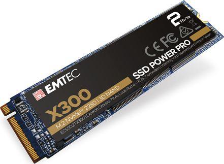 Disk SSD Emtec X300 Power Pro, 2TB, M.2 2280 PCI-E x4 Gen3 NVMe