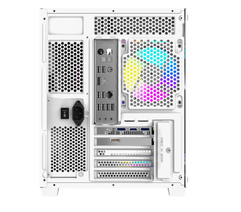 Kasë DarkFlash B275 PRO, Mid-Tower, ATX, Tempered Glass, e bardhë