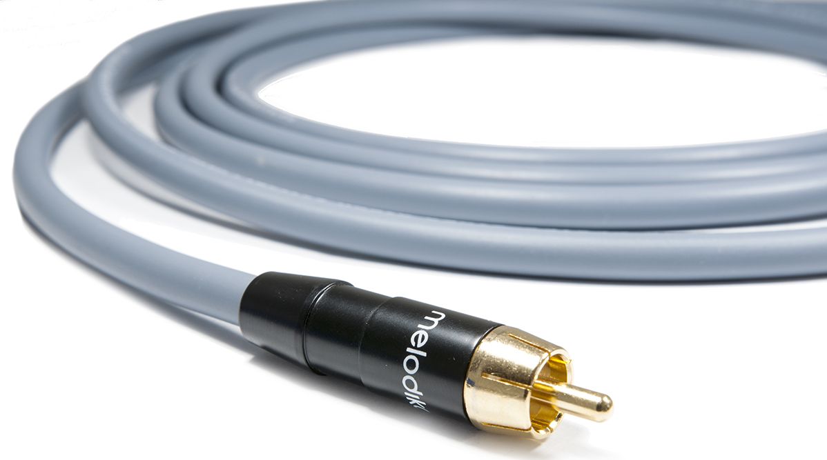Kabllo audio Melodika RCA, 17m, gri