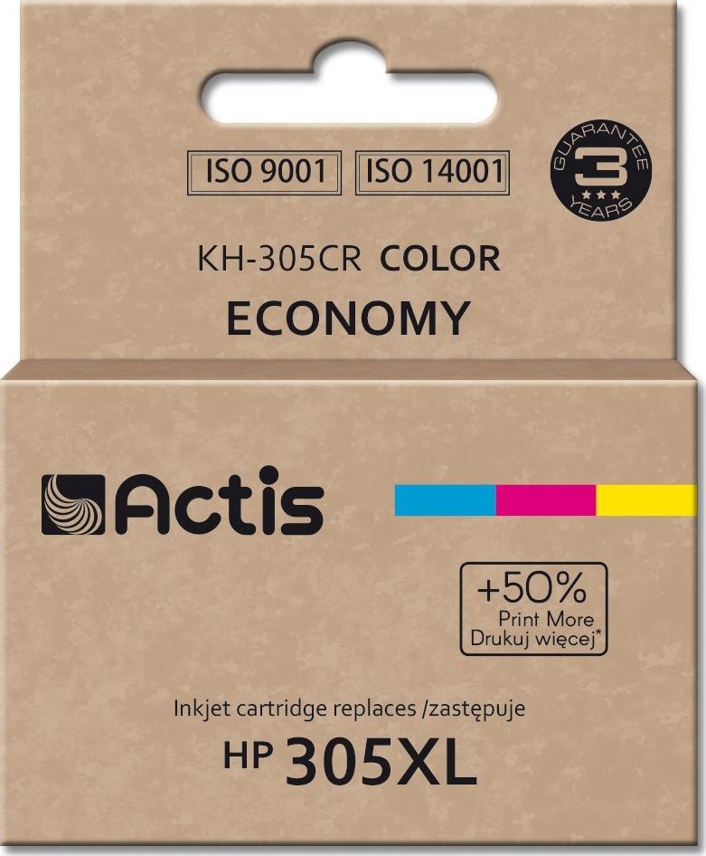 Katridha boje Actis KH-30CR, zëvendësim HP 305XL 3YM63AE, 18 ml, me ngjyra
