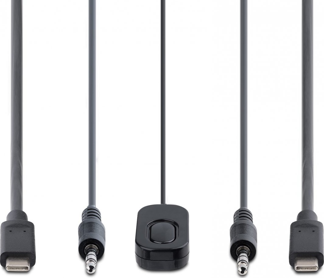 Ndërprerës KVM StarTech.com, 2 porta USB C, 4K 60Hz, DisplayPort, i zi