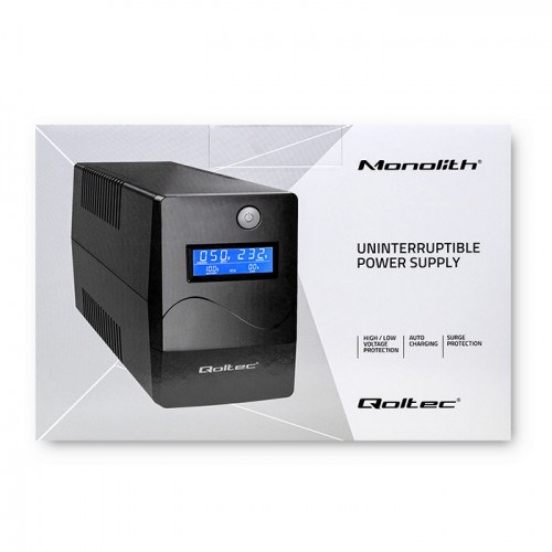 UPS Qoltec Monolith, 0.45 kVA, 240W
