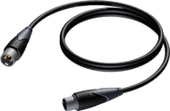 Kabllo audio Procab CLA901, XLR në XLR, 5m, e zezë