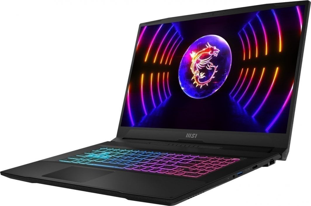 Laptop MSI Katana 17 B12UCRK-1055XPL, 17.3", Intel Core i5 12450H, 16 GB RAM, 512 GB SSD, NVIDIA GeForce RTX 3050, i zi