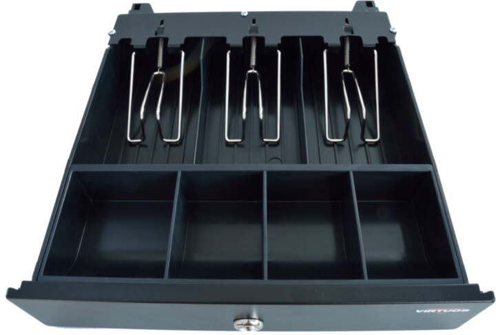 Sirtari i parave të gatshme Virtuos EK-300C - me kabllo, lidhës 3/4, 9-24V, i zi