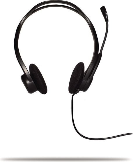 Set kufje dhe kamera Logitech PC960 + C270, USB, 720p HD, i zi