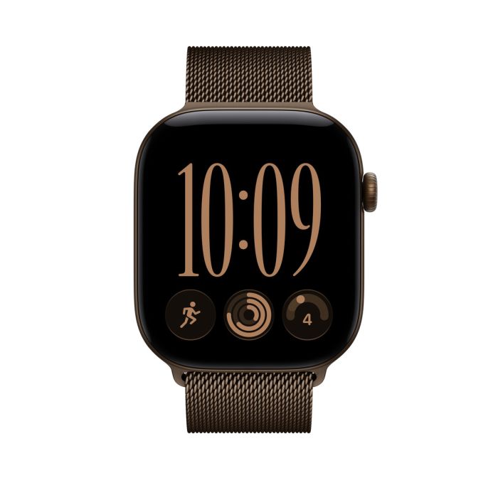 Apple Watch 46mm Dark Bronze Milanese Loop, M/L