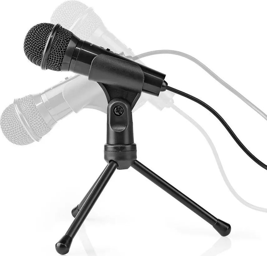 Mikrofon Nedis, me tela, 3.5mm, me tripod