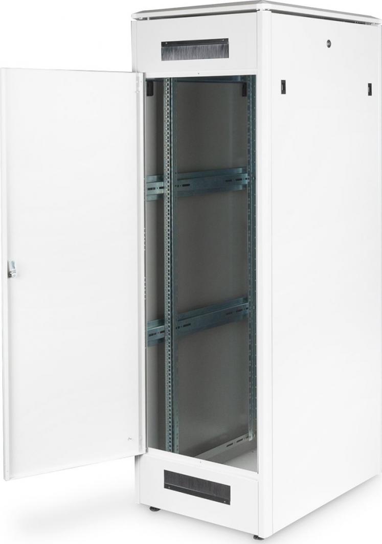 Kabinet rrjetor Digitus Unique Series 19", 600x800 mm, çelik, gri