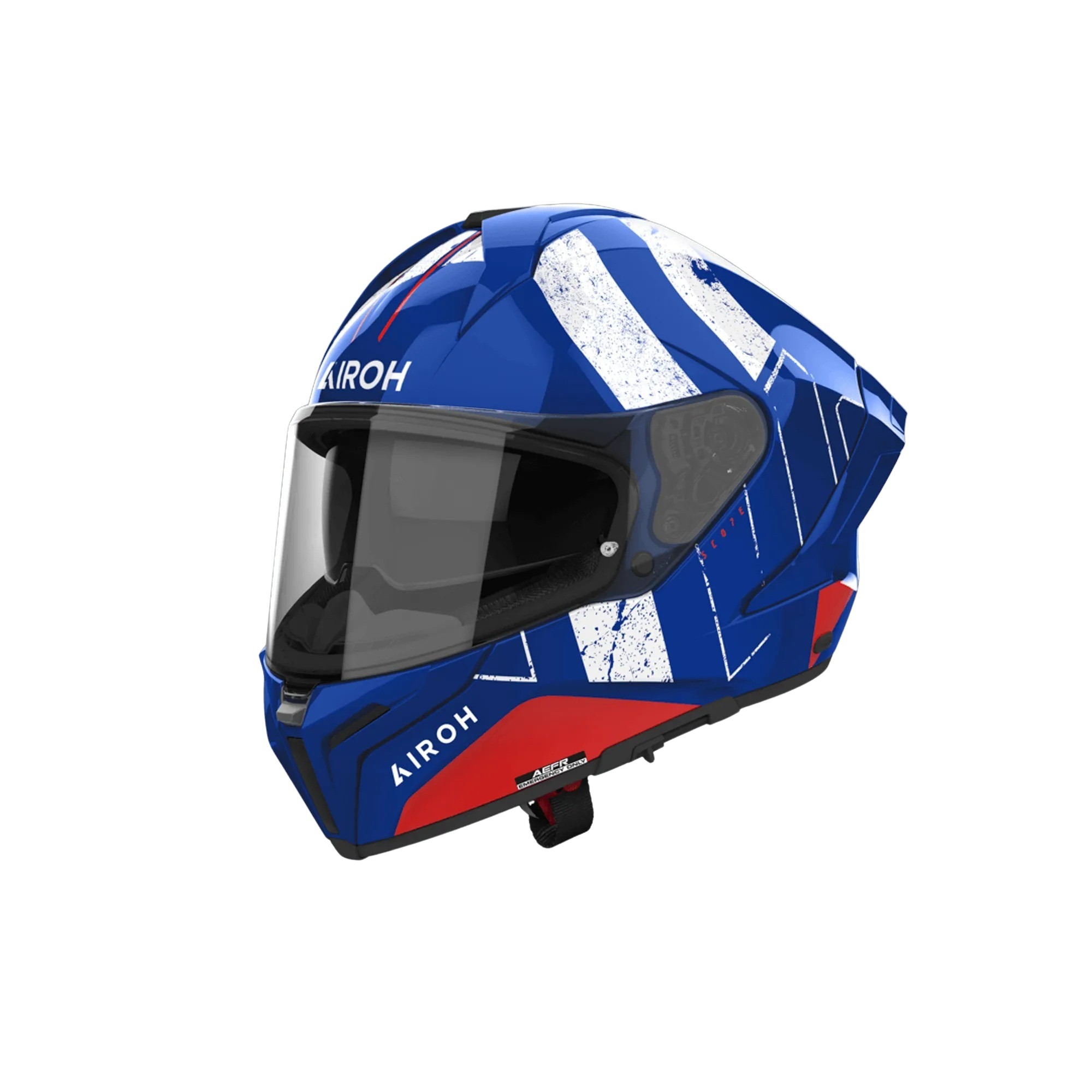 Kaska integrale Airoh Matryx Scope, për motor, transparente