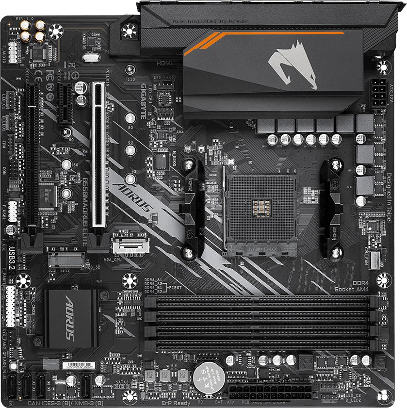 Pločа am Gigabyte B550M AORUS ELITE, AMD B550, mATX