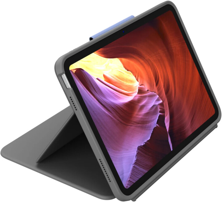 Këllëf me tastierë Logitech Rugged Folio për Apple iPad 2022 (gjenerata 10-të), US, gri