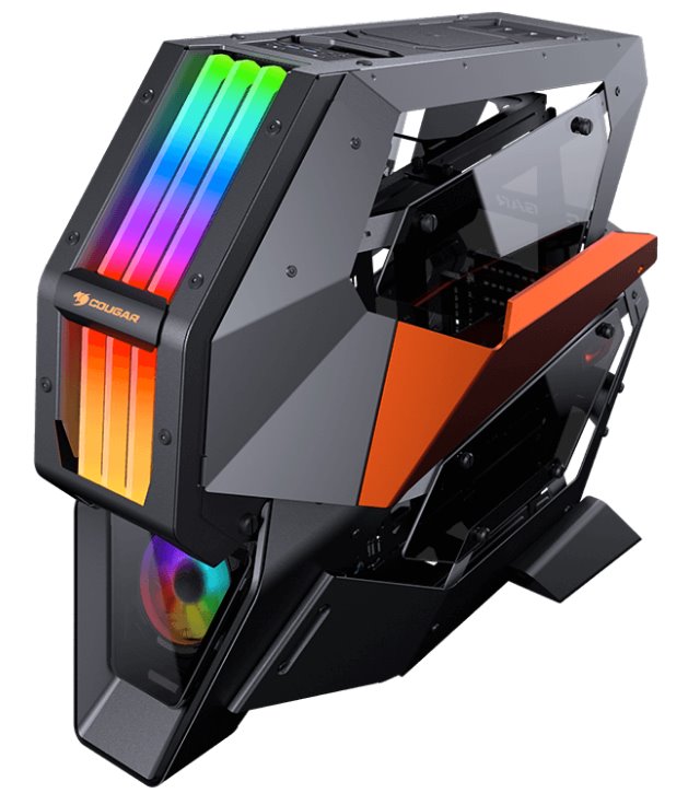 Kasë për PC COUGAR CONQUER 2, e zezë