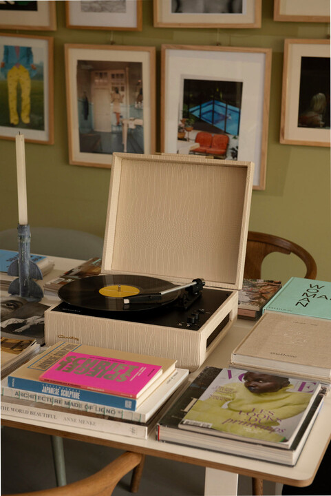 Gramafon Crosley Mercury, ngjyrë krem