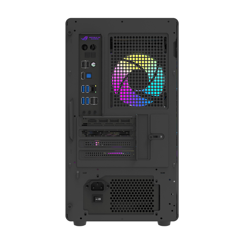 Kuti kompjuteri DarkFlash DB460M, Big Tower M ATX, ARGB, e zezë