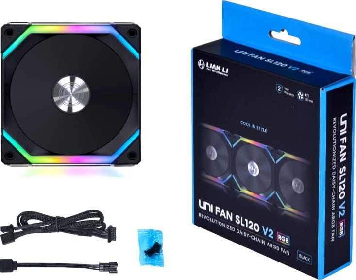 Ftohës Lian Li Uni SL120 V2 (UF-SL120V2-1B)
