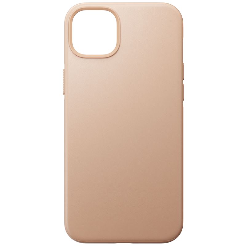 Futrolle lëkure Nomad Modern, për iPhone 14 Plus, lëkurë natyrale, ngjyrë natyrale