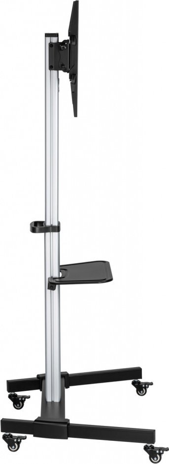 Stendë mobile për TV Art S-11-AL, 37-86", 50kg, VESA 600x400, e zezë argjend