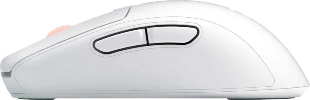 Maus gaming FNATIC Bolt Wireless, optik RGB, pa tela, i bardhë