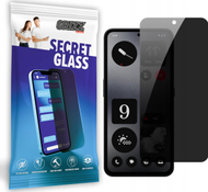 Xham mbrojtës Grizz SecretGlass për Nothing CMF Phone 1, hibrid, me privatësi, i zi