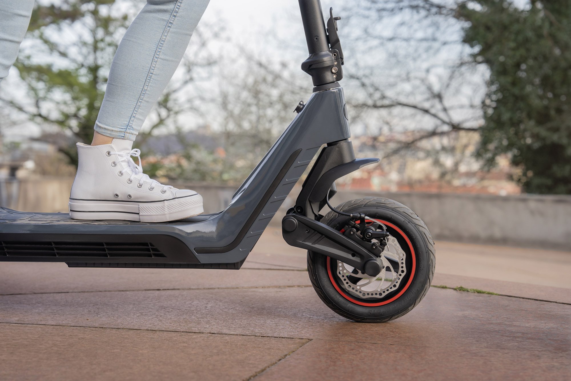 Trotinet elektrik Sencor Scooter S80, motor 500W, autonomi 60 km, i zi