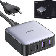 Karikues muror Ugreen CD327 Nexode, 65W, 2x USB C, 2x USB A, gri