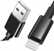 Kabllo Gembird, USB A / Lightning, 1.8 m, e zezë