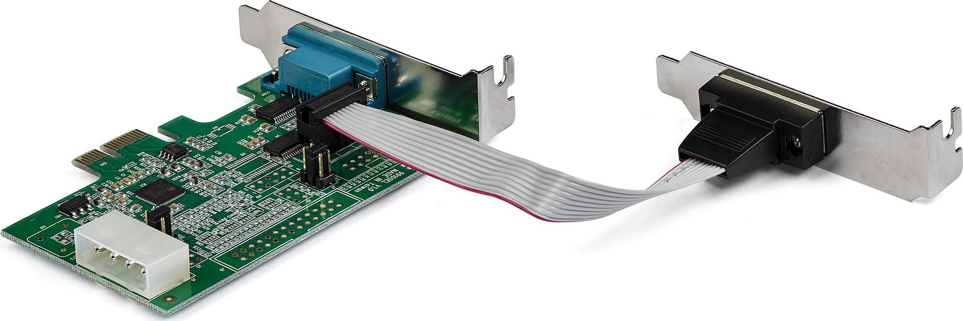 Kartë serike StarTech 2 porta, PCI Express RS232, DB9, low profile