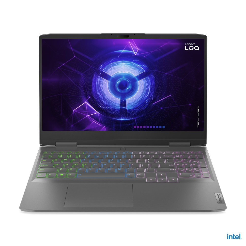 Laptop gaming Lenovo LOQ 15IRH8, 15.6", QHD, i5 12450H, 16GB RAM, 512GB SSD, RTX 4060, gri