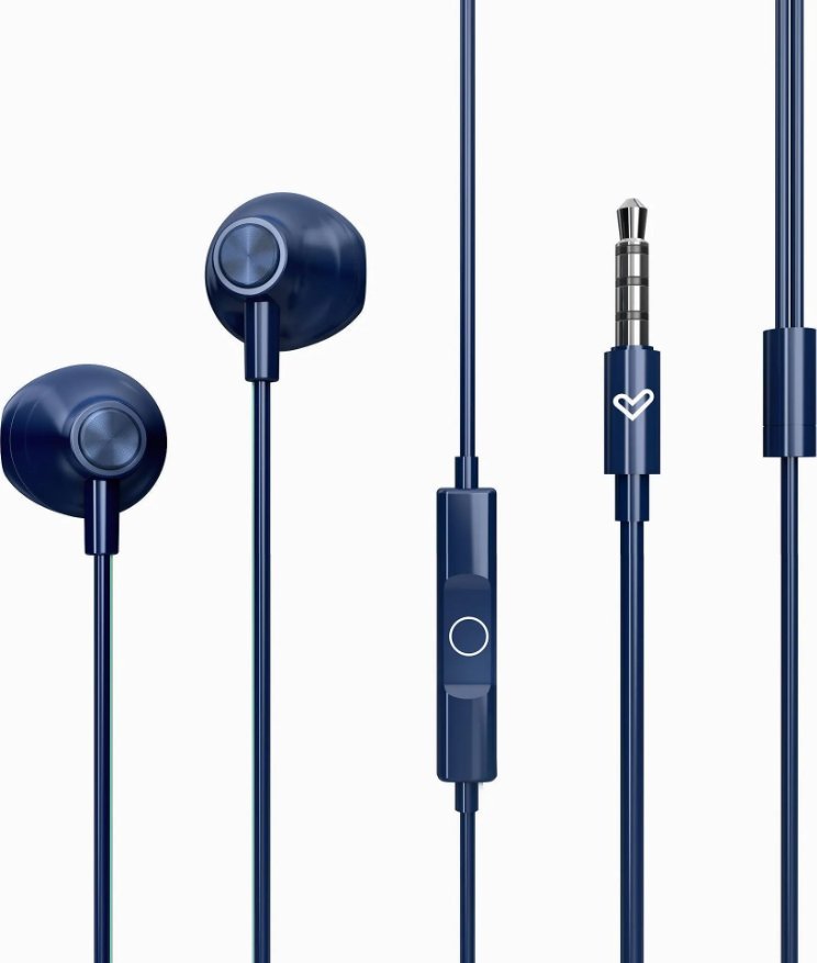 Kufje in ear Energy Sistem, mikrofon, kabllo 120 cm, blu
