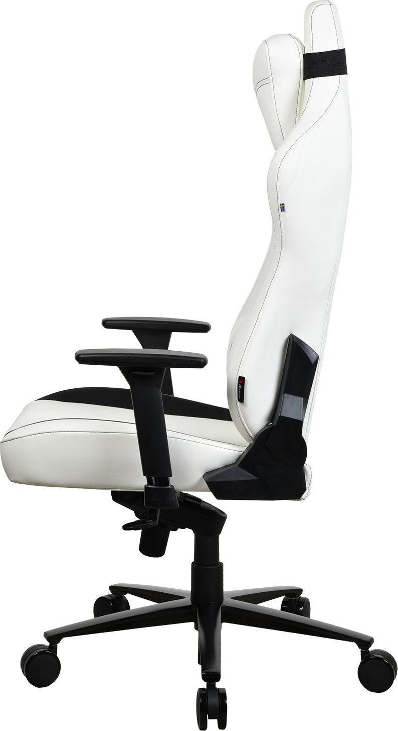 Karrige gaming Arozzi Vernazza XL, Soft PU, ergonomike, e bardhë