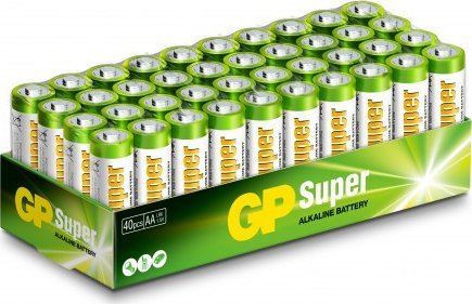 Bateri alkaline GP Batteries Super Alkaline 15A LR6, AA, e vetme