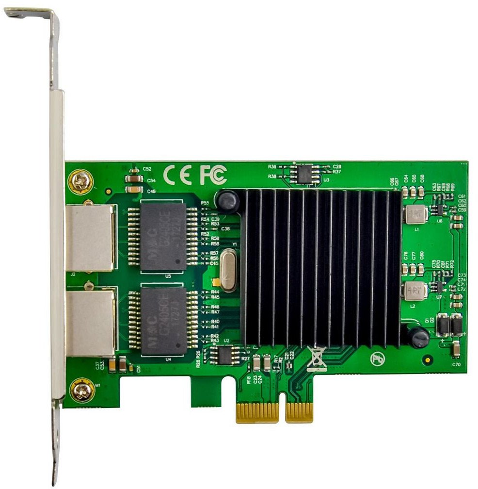 Kartë rrjeti Microconnect PCIe x1 Intel, gigabit, për desktop