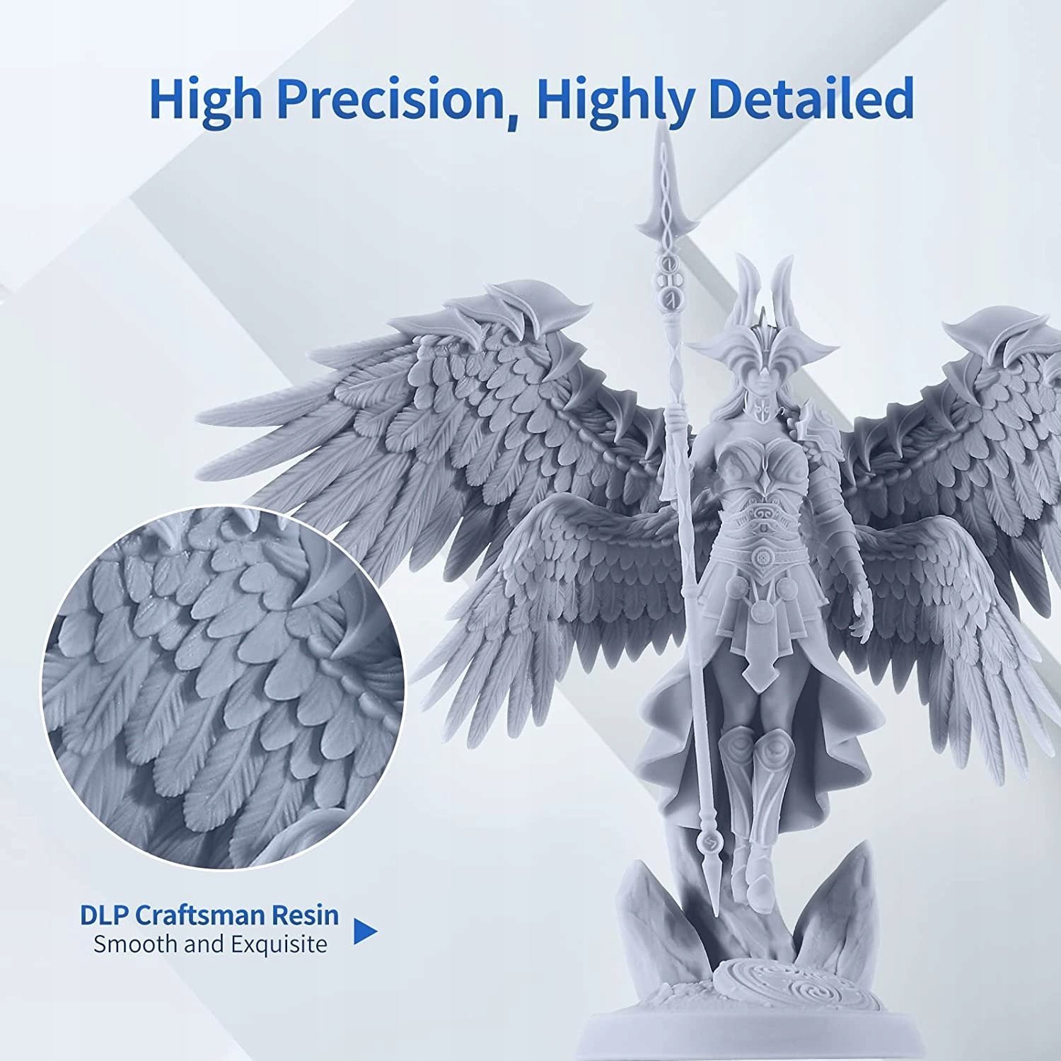 3D смола Anycubic DLP Craftsman, 1L, УВ 365–405nm, сива