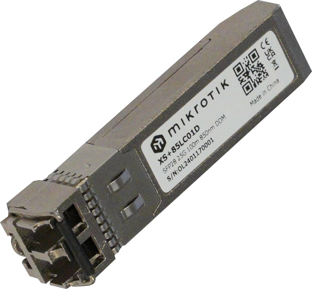 Modul rrjeti MikroTik XS+85LC01D, SFP28, 25 Gbit/s, fibër optike