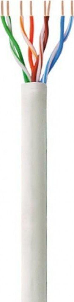 Kabllo rrjeti Techly Cat6 UTP LSZH, 305m, 100% bakër, gri