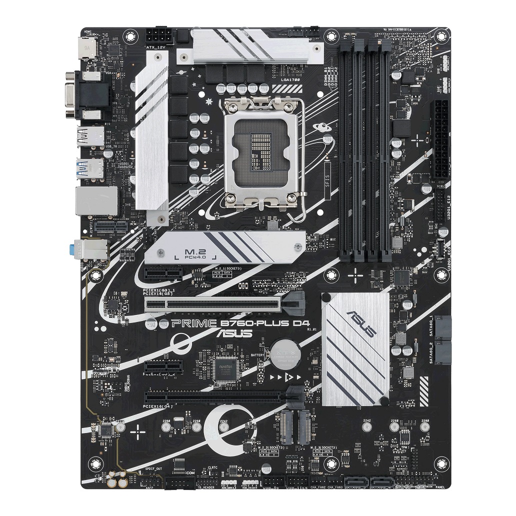 Pllakë amë ASUS PRIME B760-PLUS D4
