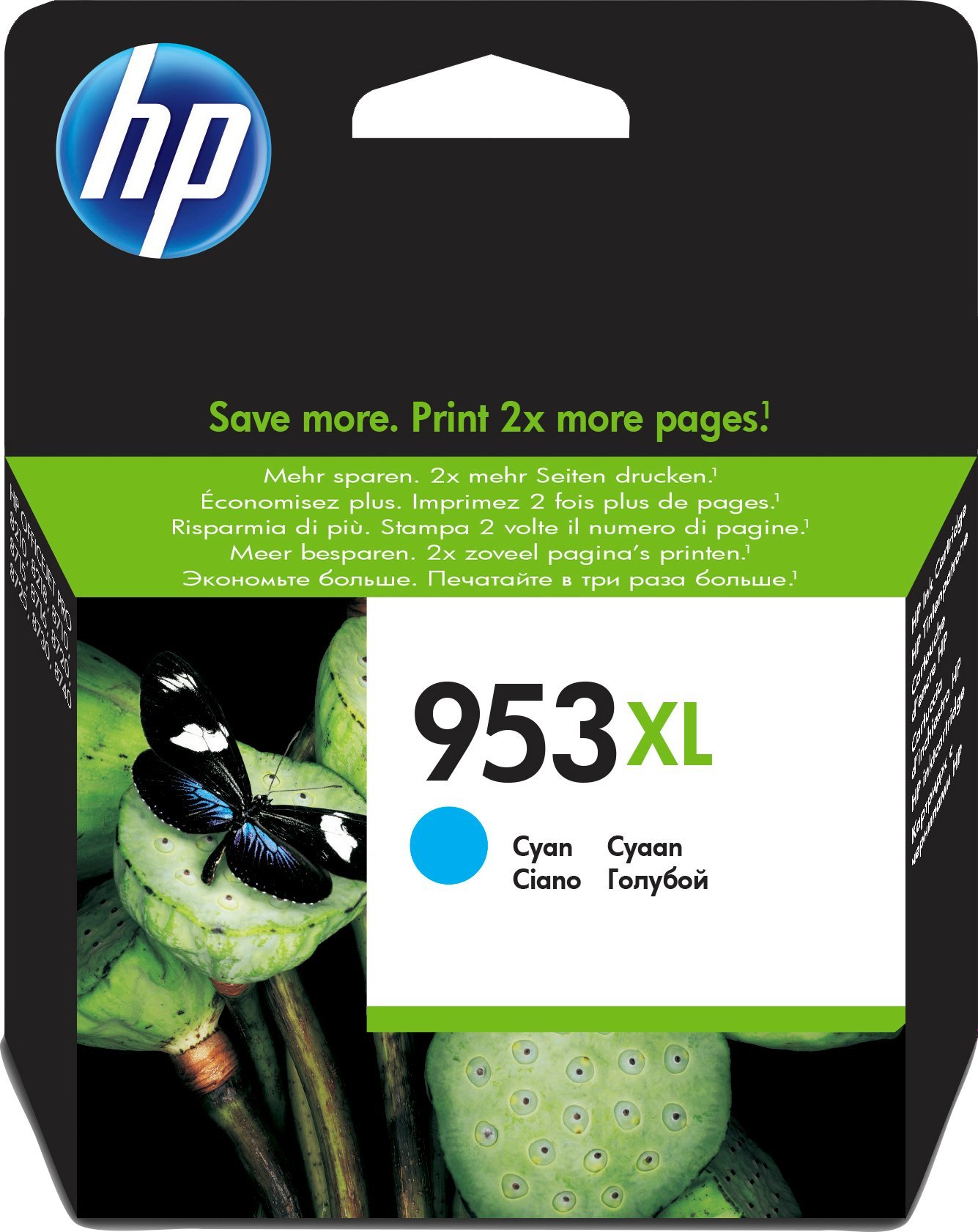 Patronë boje HP 953XL, cyan, origjinal