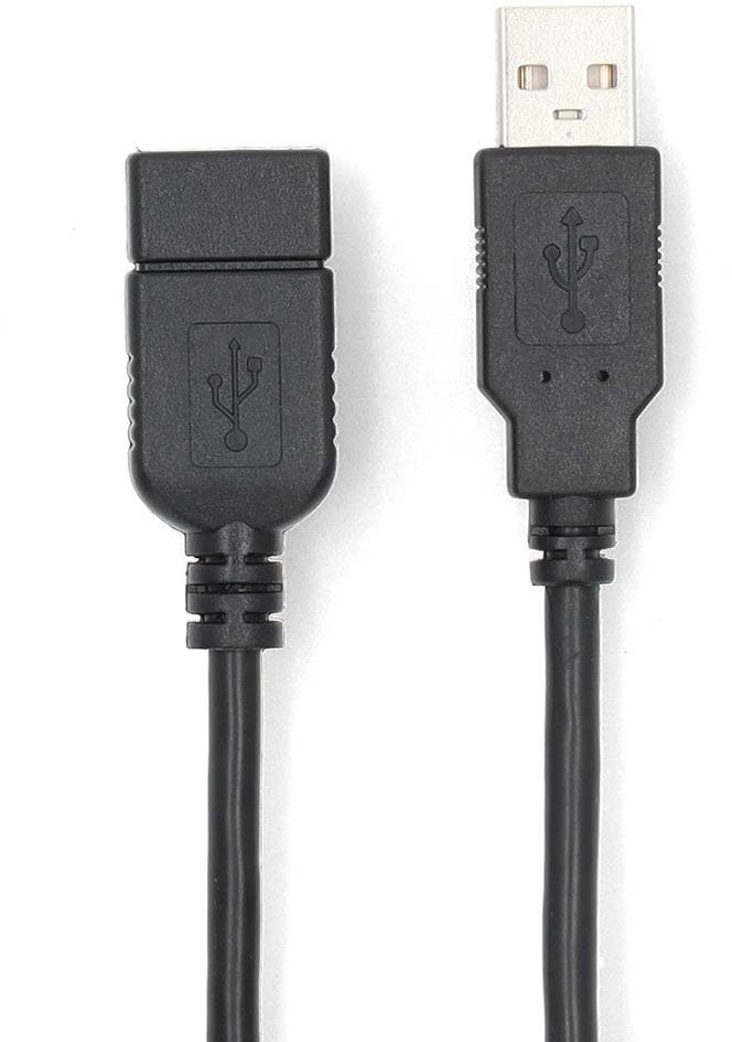 Kabllo USB Nedis CCGL60010BK30, USB A, 1m, e zezë