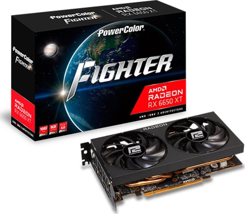 Kartelë grafike Power Color Fighter Radeon RX 6650 XT 8GB GDDR6