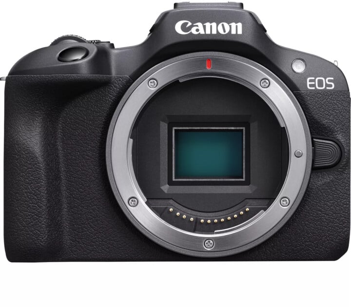 Fotoaparat Canon EOS R100 + RF-S 18–45MM IS STM + RF-S 55-210MM F5-7.1 IS STM EU26