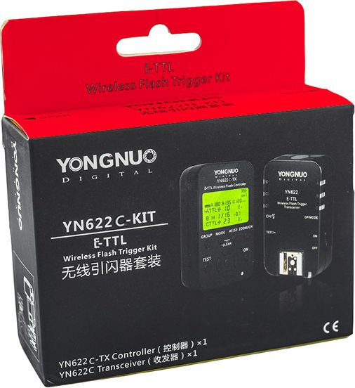 Set triger blici Yongnuo YN-622C-KIT, TTL, për Canon