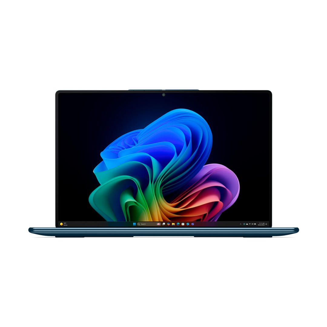 Laptop Lenovo Yoga Slim 9 14ILL10, 14", Intel Core Ultra 7 258V, Touchscreen WQUXGA, 32 GB LPDDR5x-SDRAM, 1 TB SSD, Teal