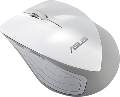 Maus Asus WT465, wireless, USB, i bardhë
