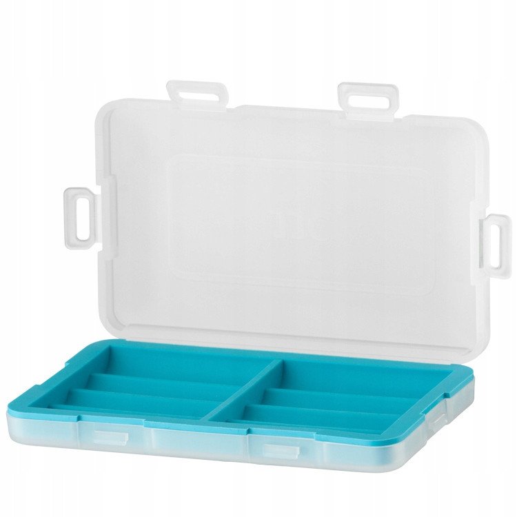 Kuti baterish JJC BC 8AA, kapacitet 8x AA, plastike, transparente